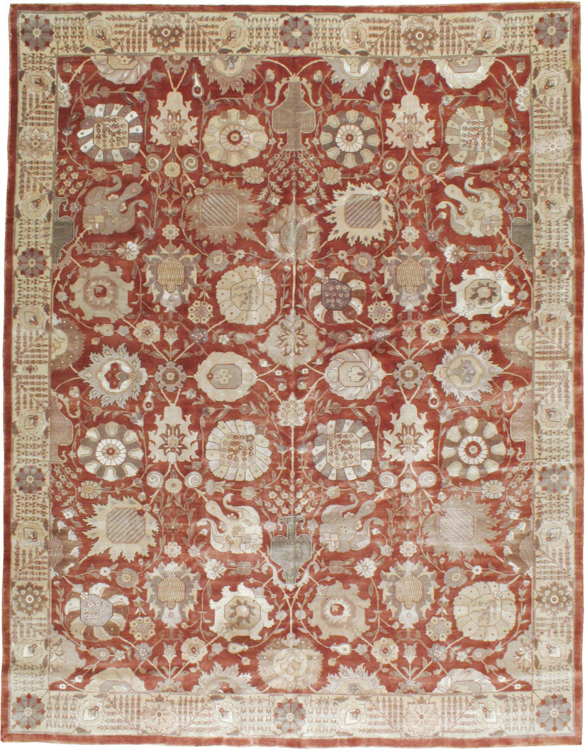 Vintage Persian Tabriz Carpet, No.16132 - Gsblank