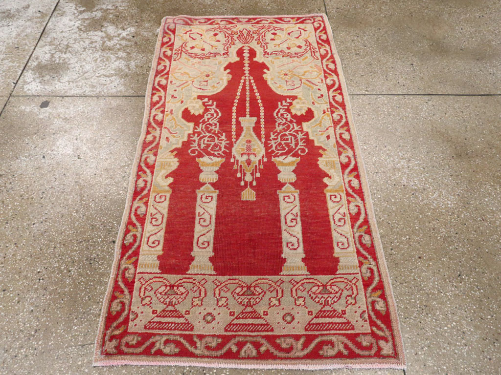 Antique Turkish Oushak Rug, No.16136 - Gsblank