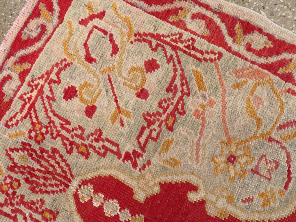 Antique Turkish Oushak Rug, No.16136 - Gsblank