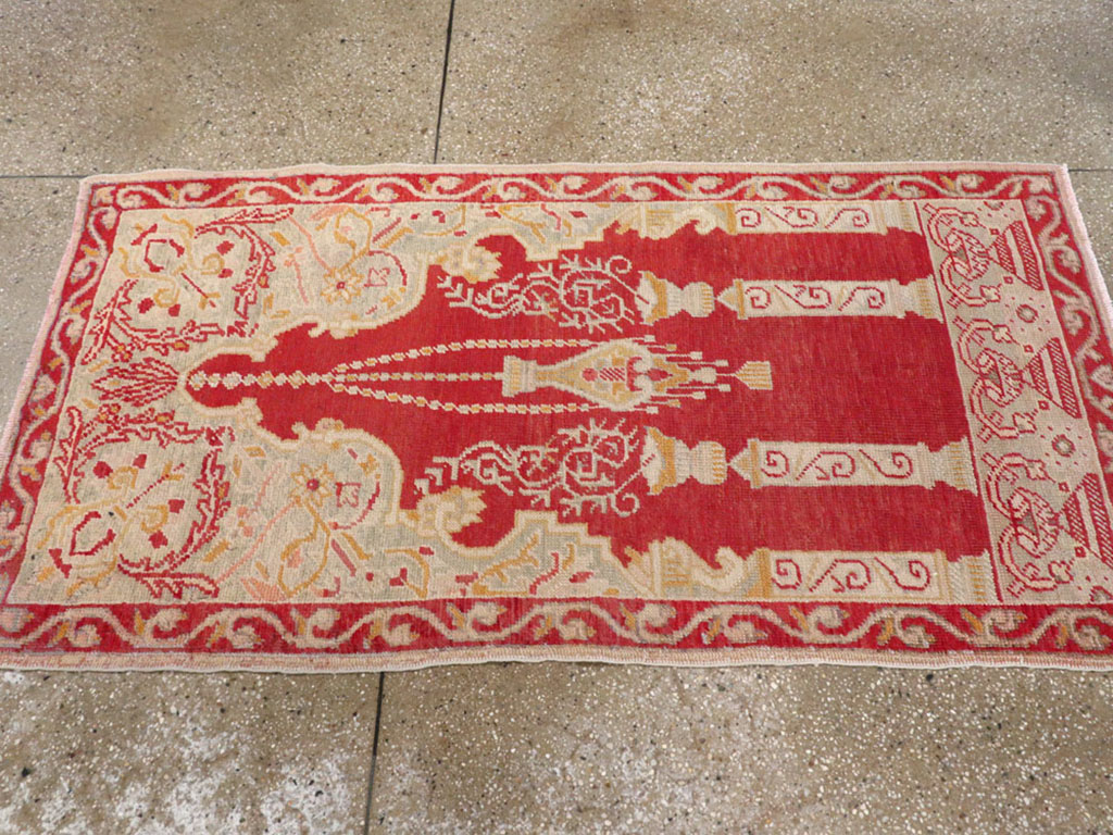 Antique Turkish Oushak Rug, No.16136 - Gsblank