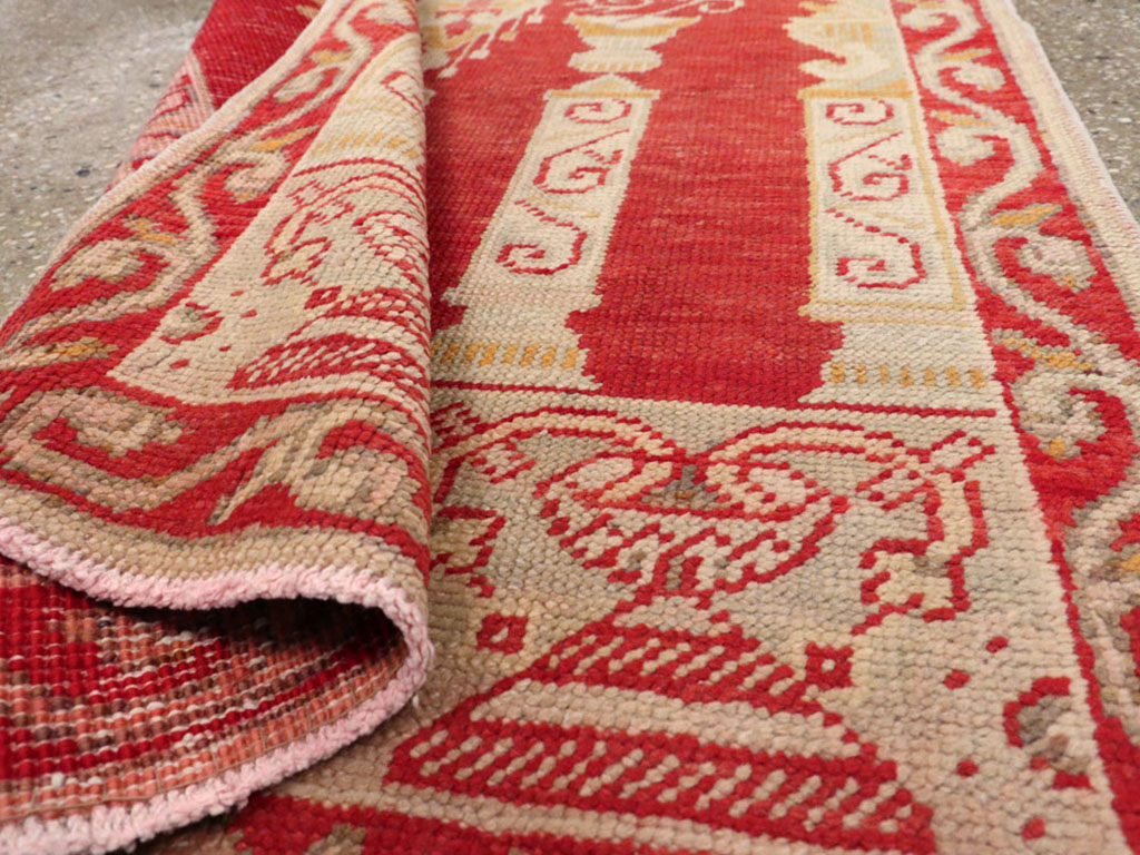 Antique Turkish Oushak Rug, No.16136 - Gsblank