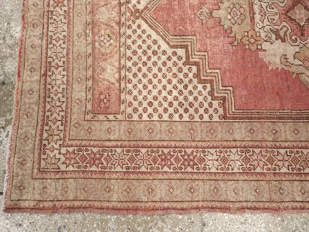 Antique Oushak Rug, No.16139 - Gsblank