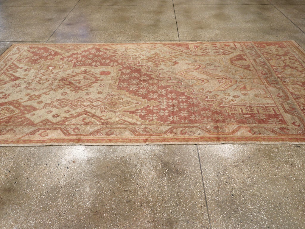 Antique Turkish Oushak  Carpet, No.16144 - Gsblank