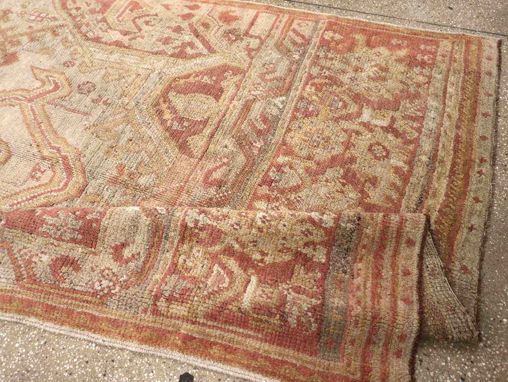 Antique Turkish Oushak  Carpet, No.16144 - Gsblank