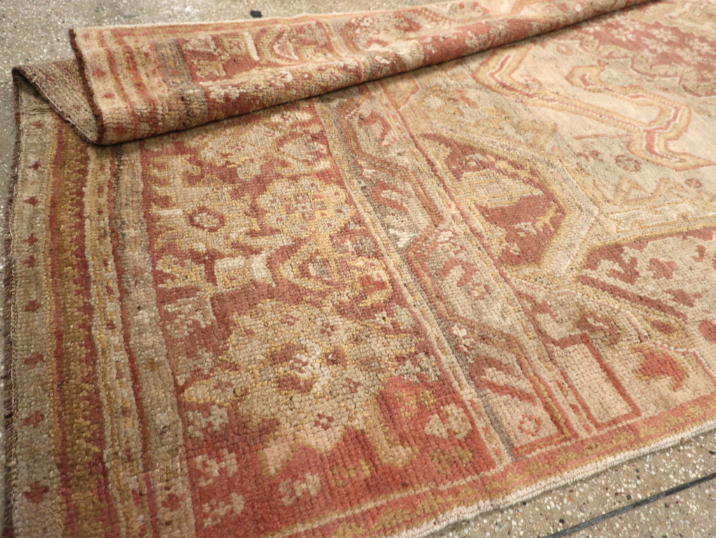 Antique Turkish Oushak  Carpet, No.16144 - Gsblank