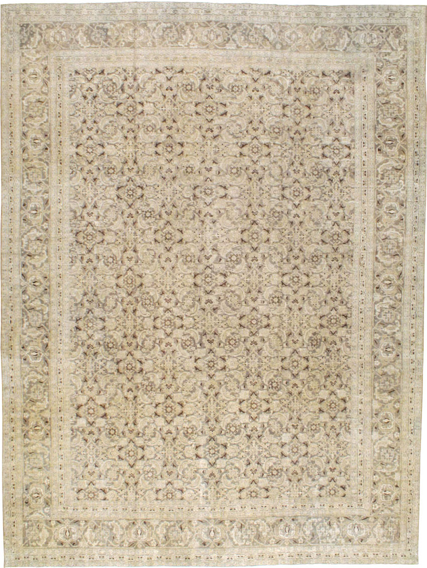 Antique Persian Tabriz Carpet, No.16194 - Gsblank