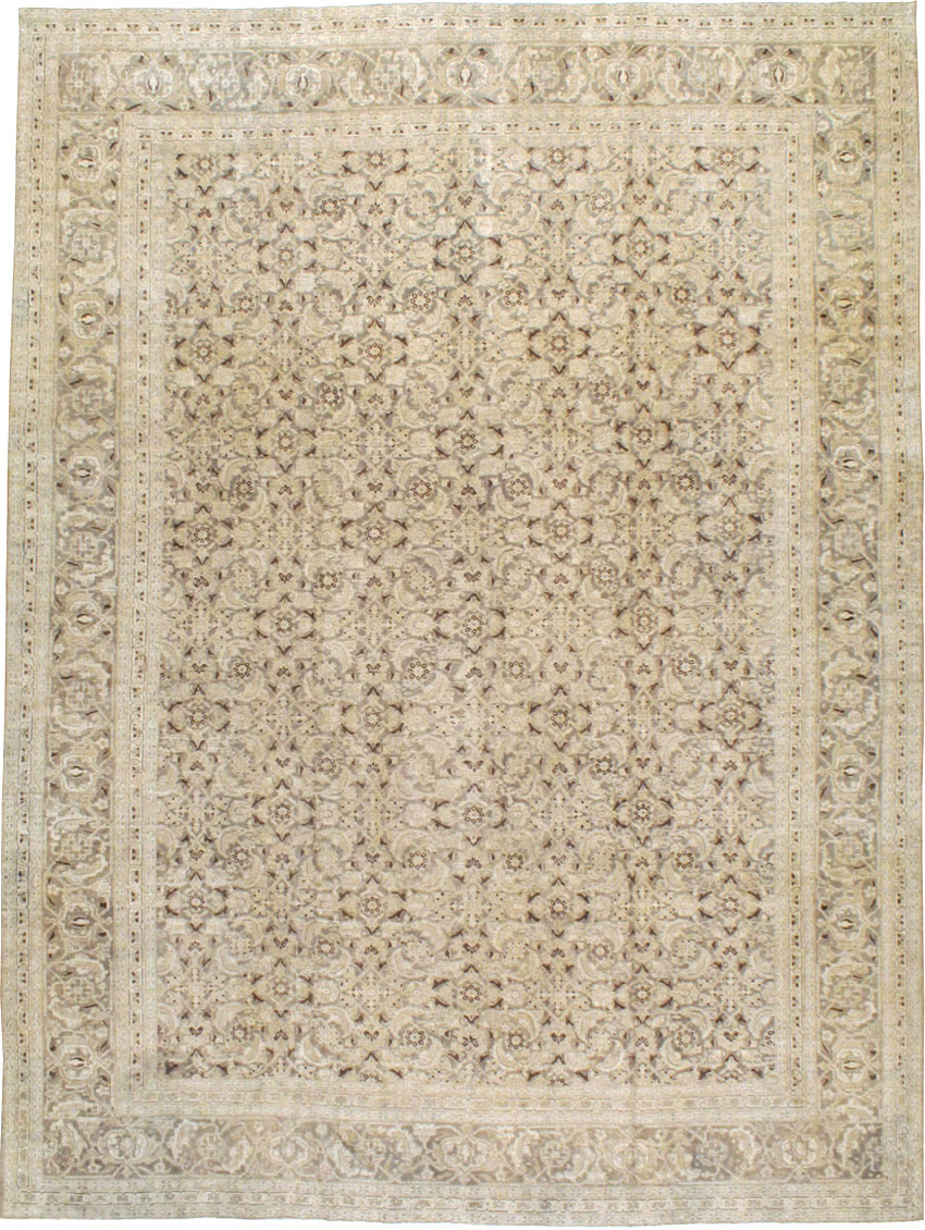 Antique Persian Tabriz Carpet, No.16194 - Gsblank