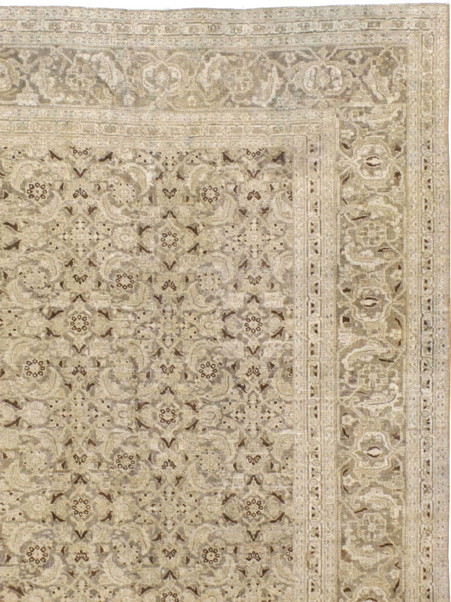 Antique Persian Tabriz Carpet, No.16194 - Gsblank