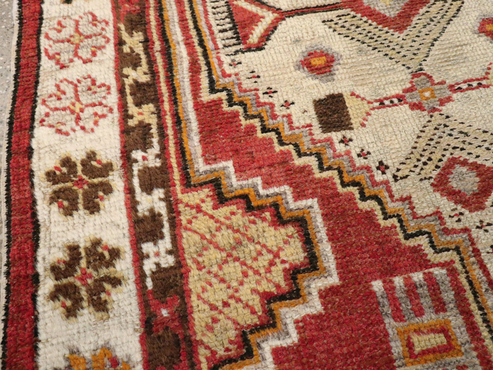 Vintage Turkish Oushak Rug, No.16196 - Gsblank