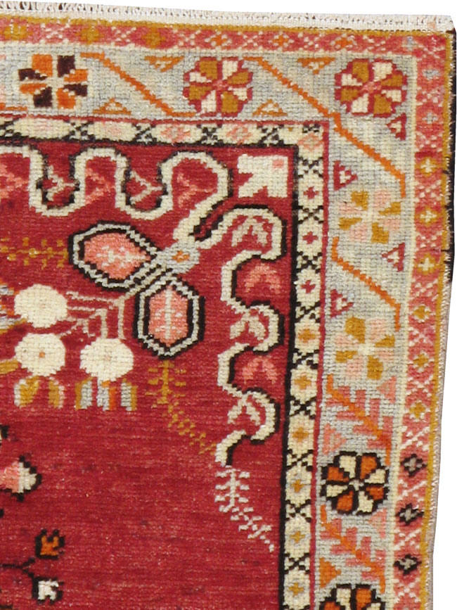 Vintage Turkish Oushak Rug, No.16198 - Gsblank