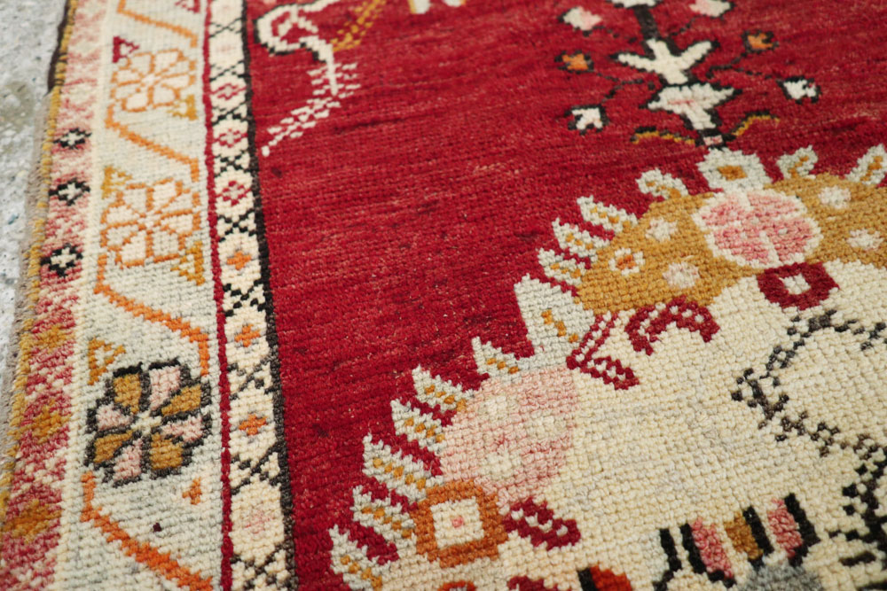 Vintage Turkish Oushak Rug, No.16198 - Gsblank