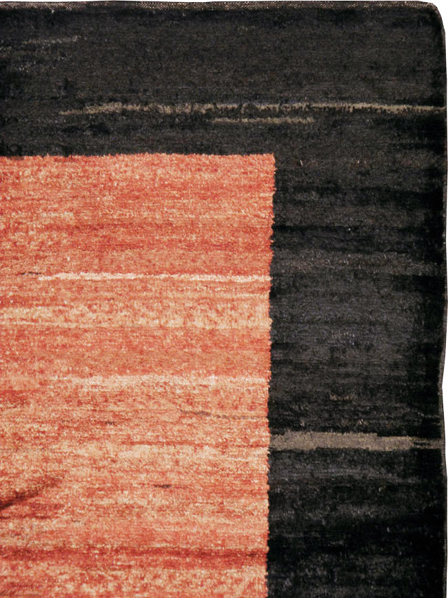 Vintage Turkish Anatolian Modernist Carpet, No.16243 - Gsblank