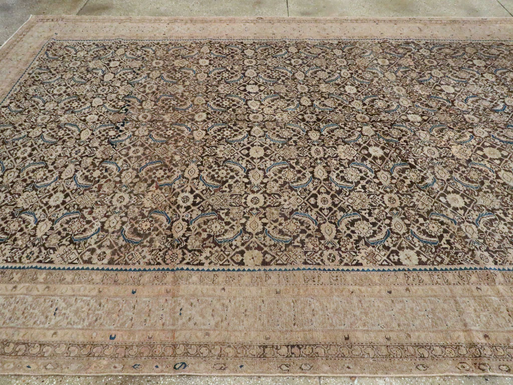 Antique Persian Malayer Carpet, No.16252 - Gsblank