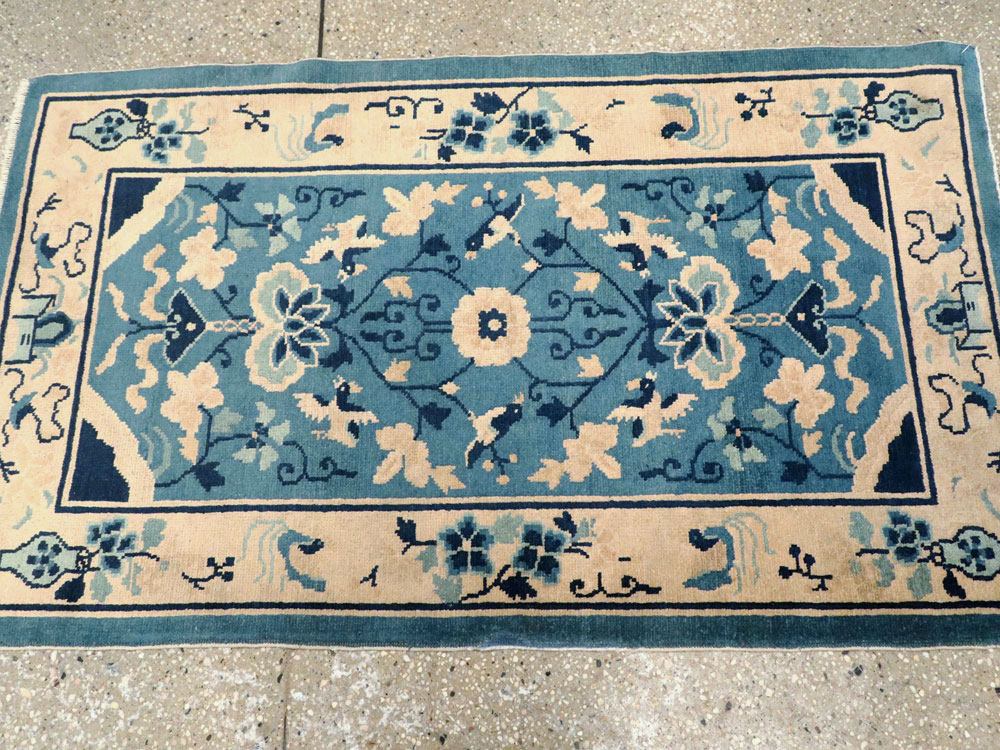 Antique Chinese Peking Rug, No.16257 - Gsblank