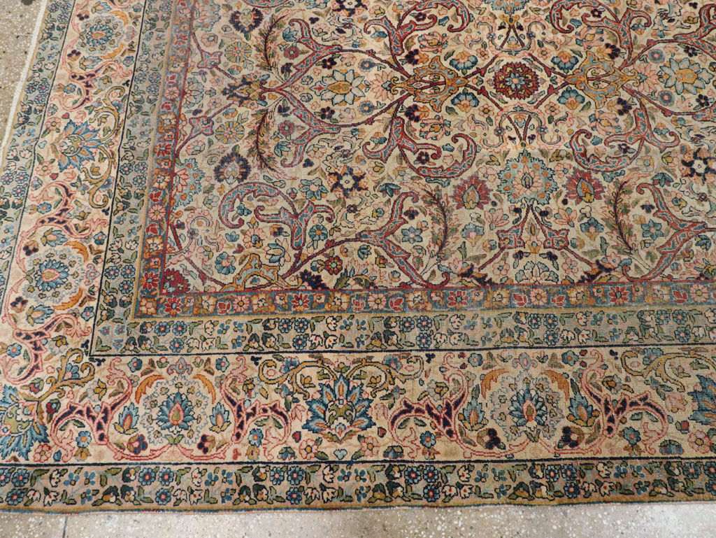 Antique Persian Lavar Kerman Rug, No.16260 - Gsblank