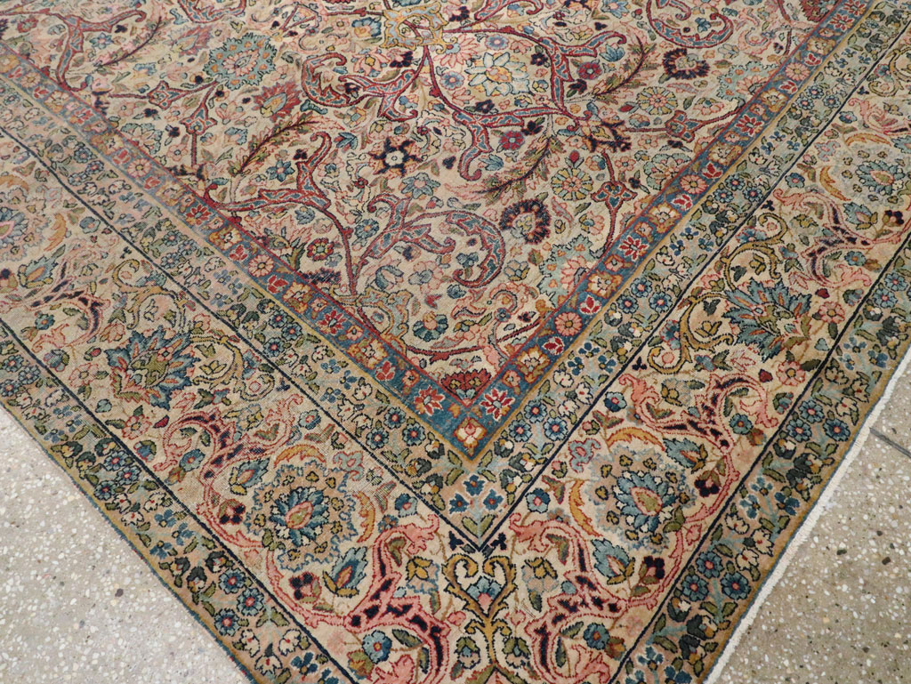 Antique Persian Lavar Kerman Rug, No.16260 - Gsblank