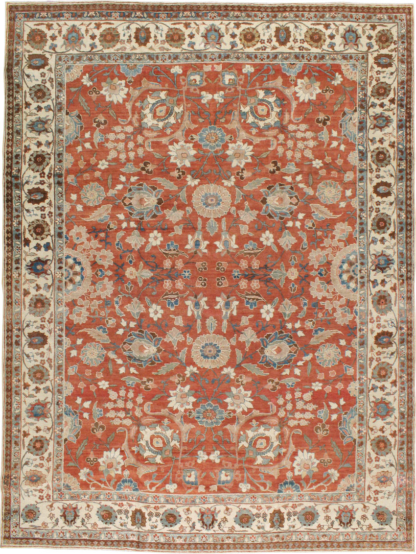 Vintage Persian Tabriz Carpet, No.16263 - Gsblank