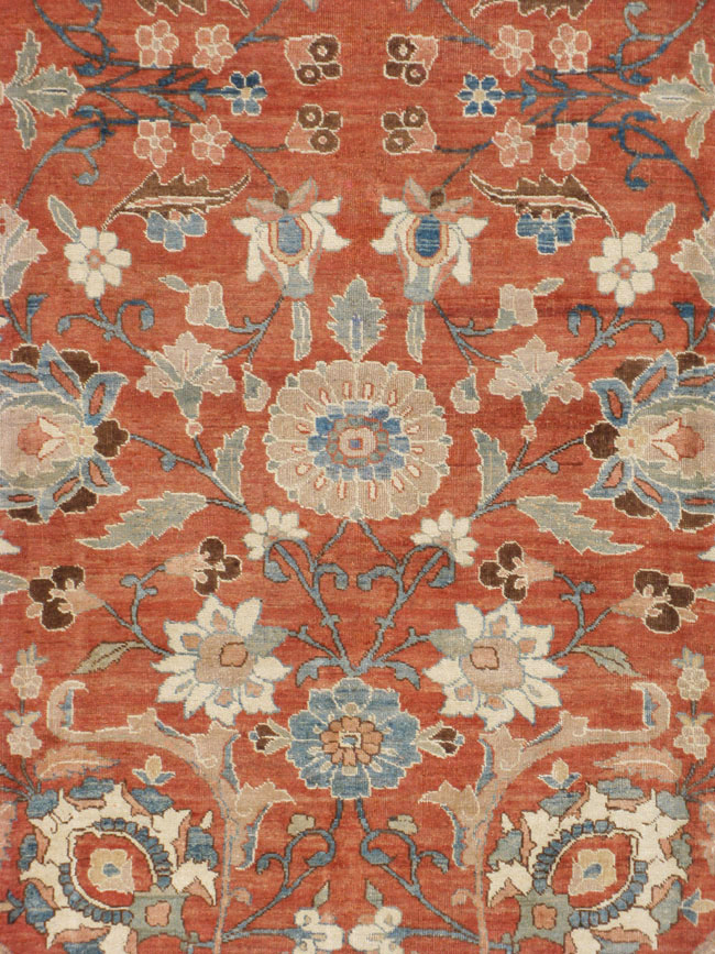 Vintage Persian Tabriz Carpet, No.16263 - Gsblank