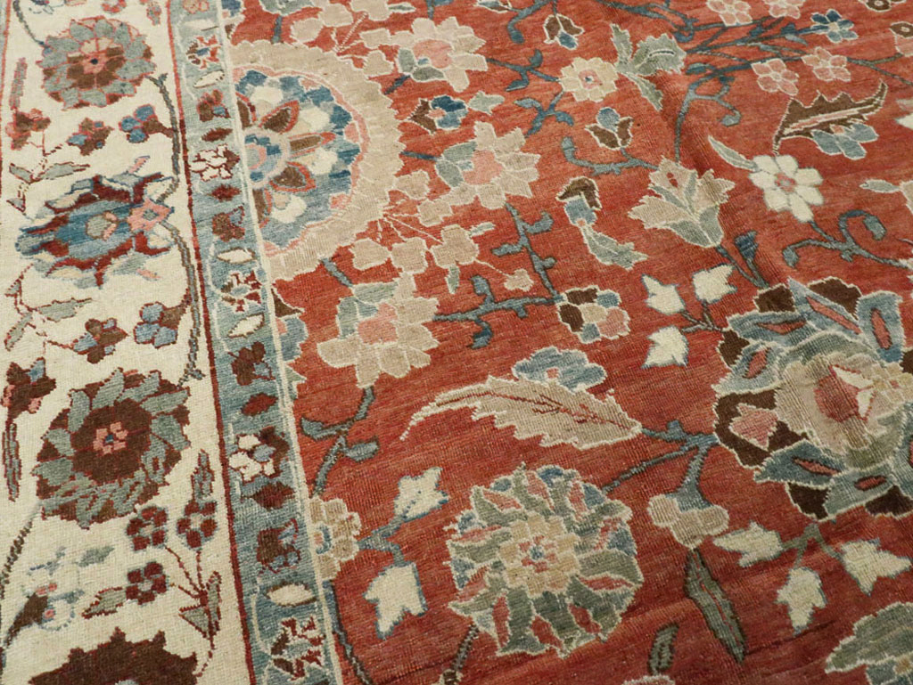 Vintage Persian Tabriz Carpet, No.16263 - Gsblank