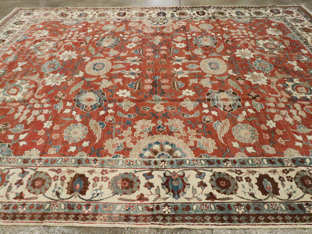 Vintage Persian Tabriz Carpet, No.16263 - Gsblank