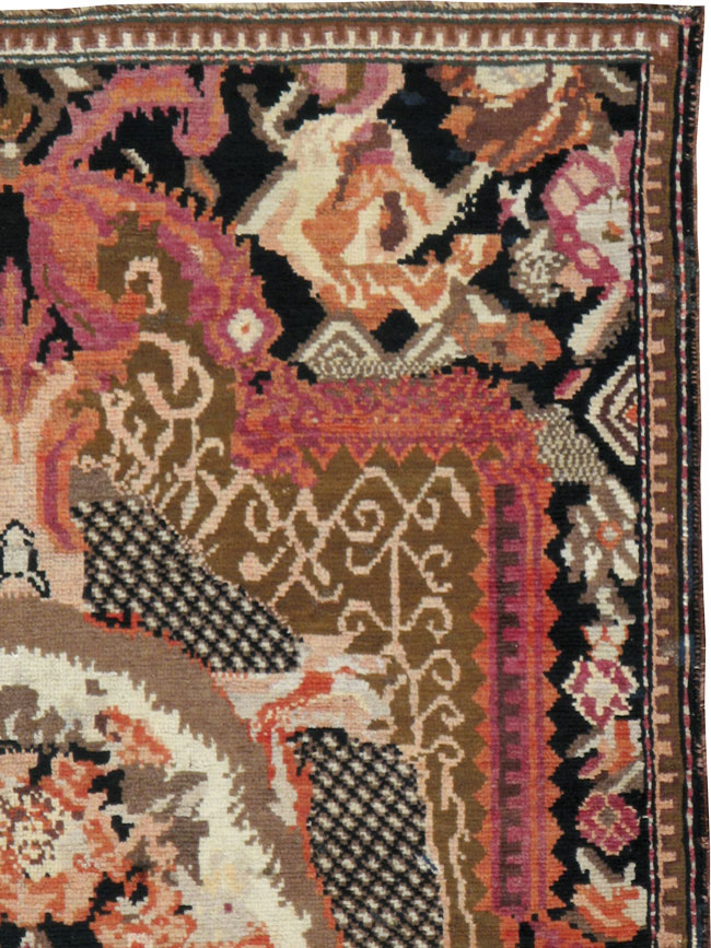 Antique Caucasian Karabagh Rug, No.16280 - Gsblank