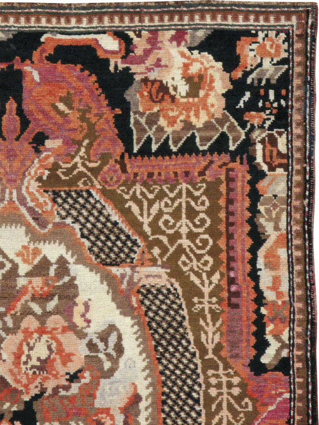 Antique Caucasian Karabagh Rug, No.16280 - Gsblank