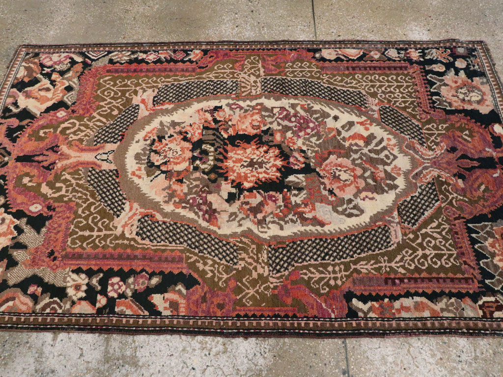Antique Caucasian Karabagh Rug, No.16280 - Gsblank