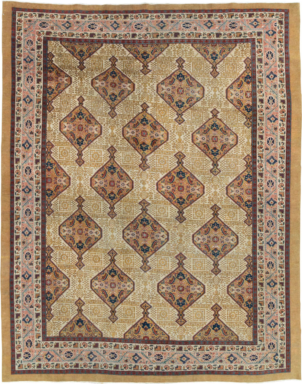 Antique Persian Tabriz Carpet, No.16282 - Gsblank