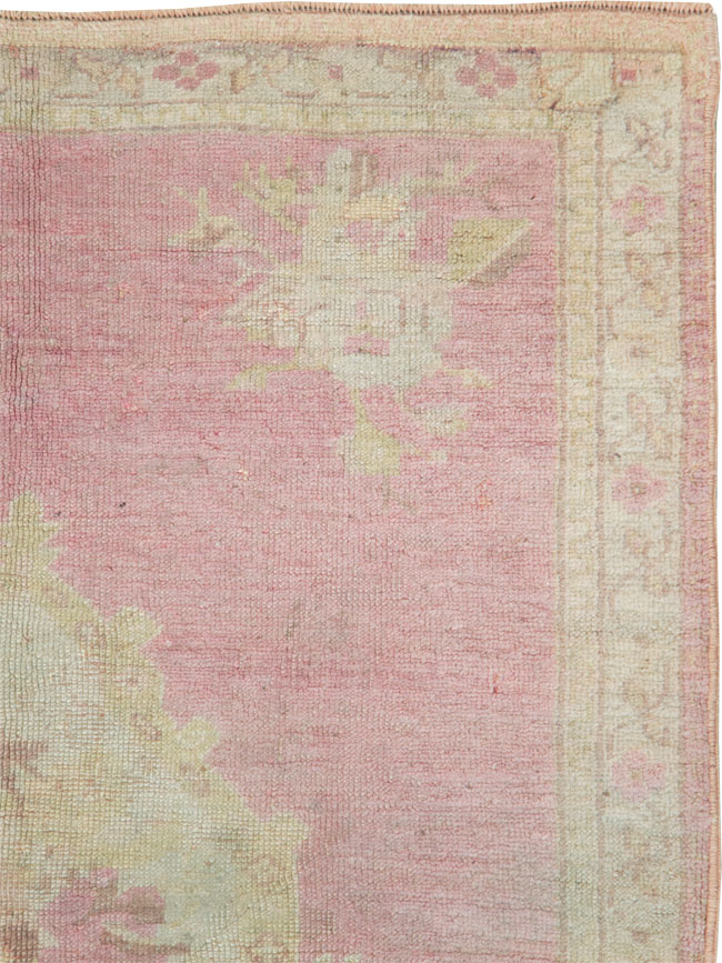 Antique Turkish Oushak Rug, No.16285 - Gsblank