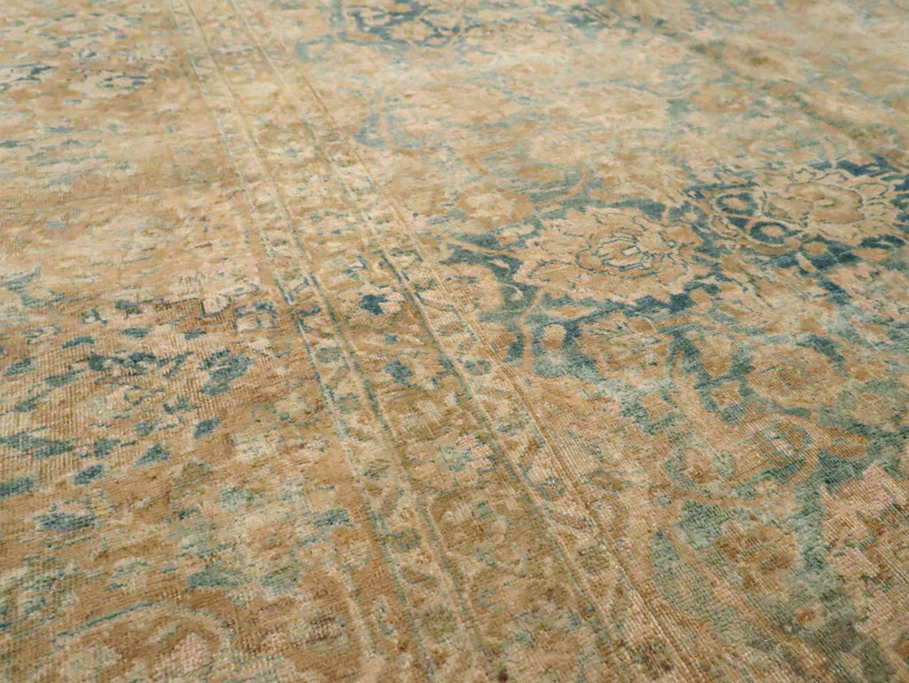 Antique Persian Tabriz Carpet, No.16289 - Gsblank