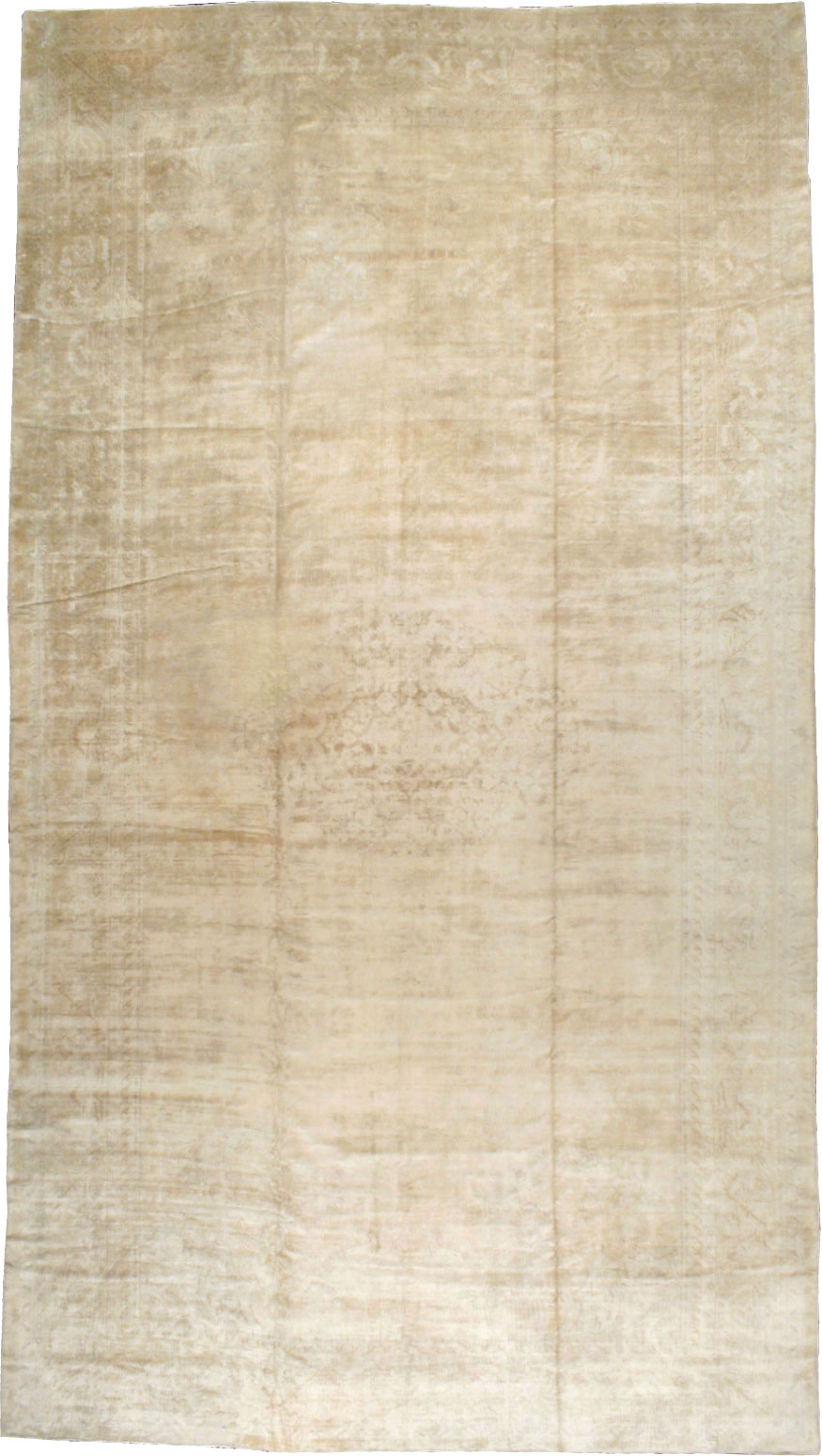 Antique Turkish Oushak Rug, No.16299 - Gsblank