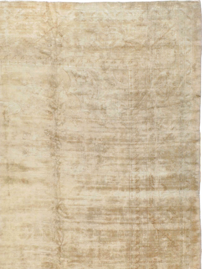 Antique Turkish Oushak Rug, No.16299 - Gsblank