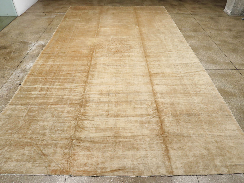 Antique Turkish Oushak Rug, No.16299 - Gsblank