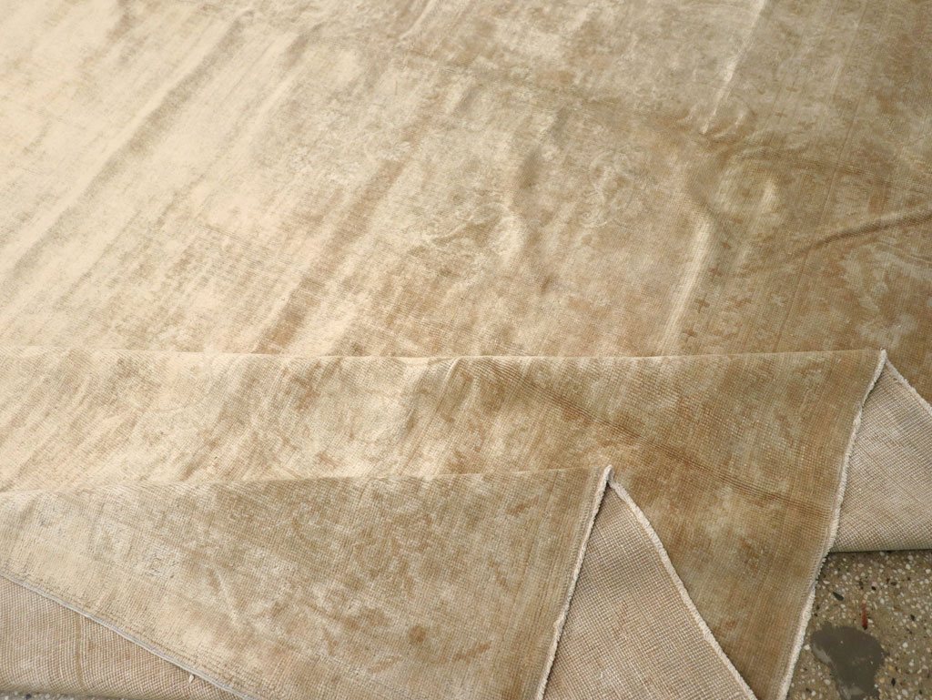 Antique Turkish Oushak Rug, No.16299 - Gsblank