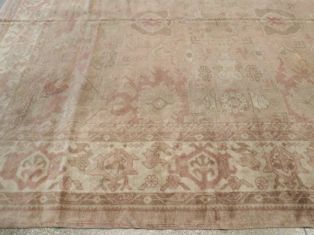 Antique Turkish Oushak Carpet, No.16300 - Gsblank