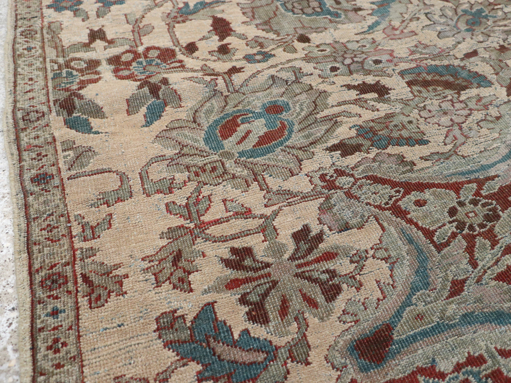 Antique Persian Mahal Sampler Rug, No.16304 - Gsblank