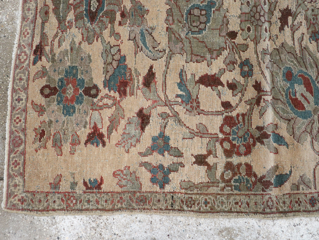 Antique Persian Mahal Sampler Rug, No.16304 - Gsblank
