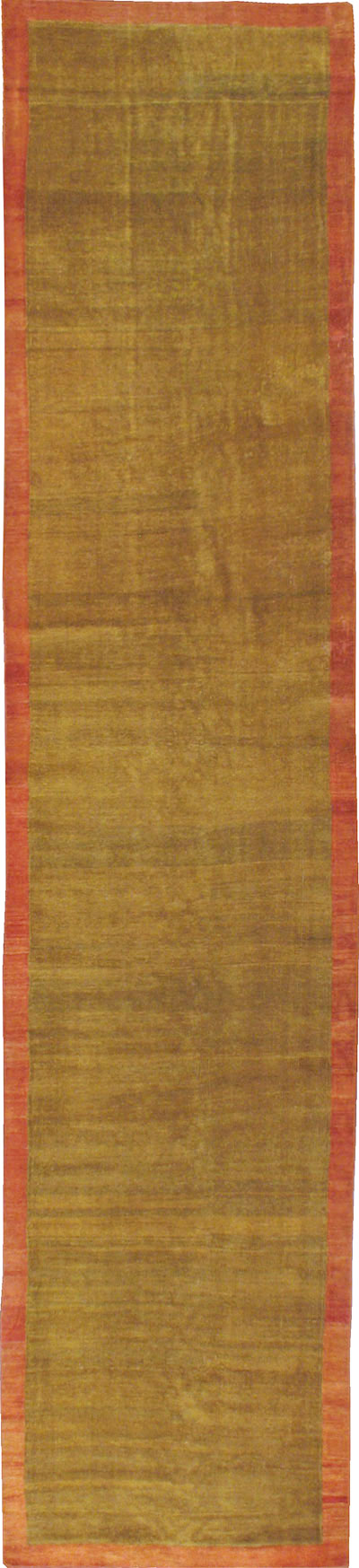 Vintage Persian Mahal Wide Gallery Runner, No.16316 - Gsblank