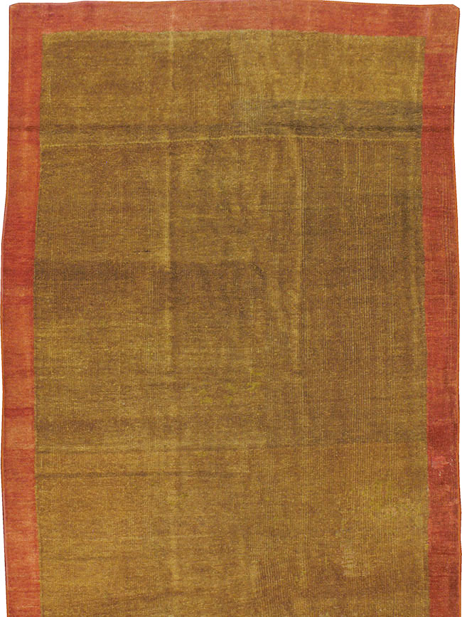 Vintage Persian Mahal Wide Gallery Runner, No.16316 - Gsblank