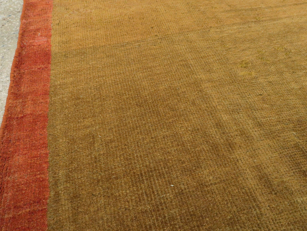 Vintage Persian Mahal Wide Gallery Runner, No.16316 - Gsblank