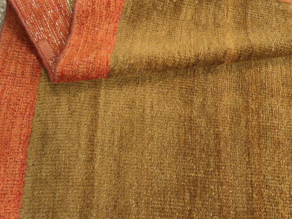 Vintage Persian Mahal Wide Gallery Runner, No.16316 - Gsblank