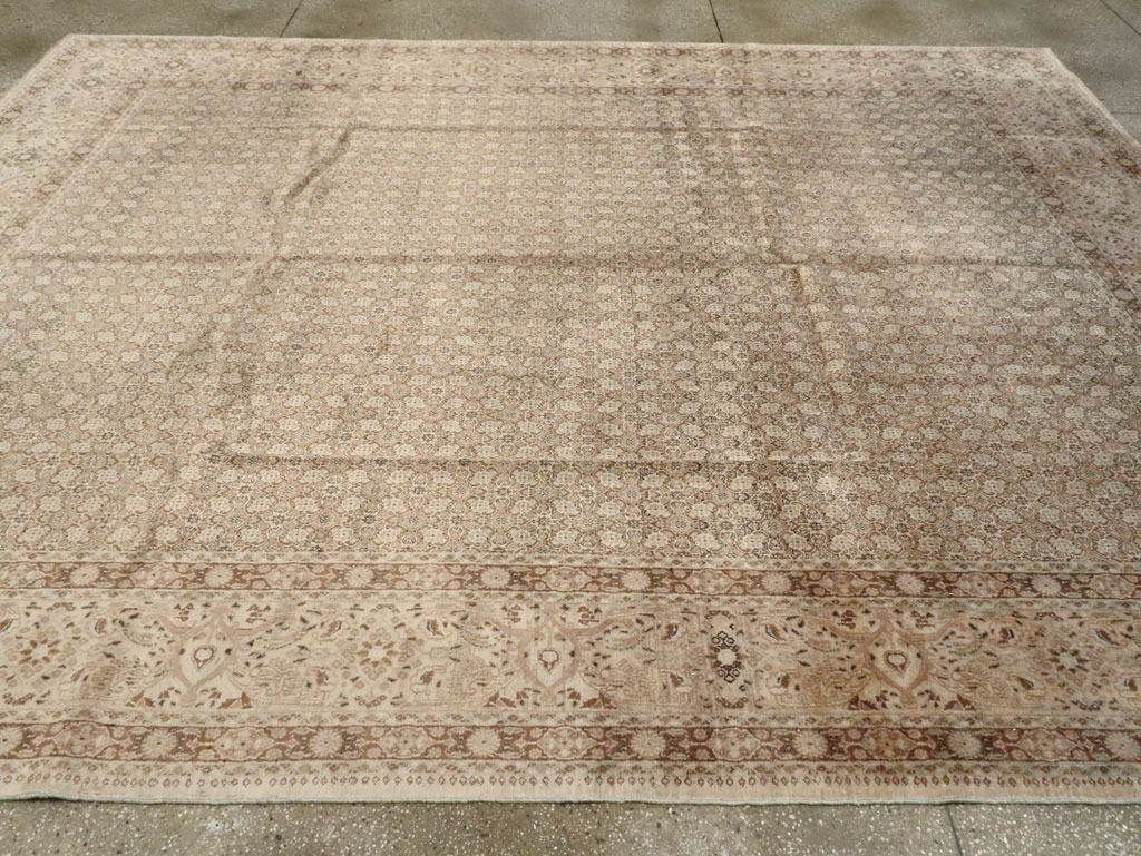 Vintage Persian Moud Carpet, No.16319 - Gsblank
