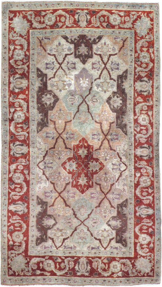 Vintage Persian Tabriz Rug, No.16327 - Gsblank