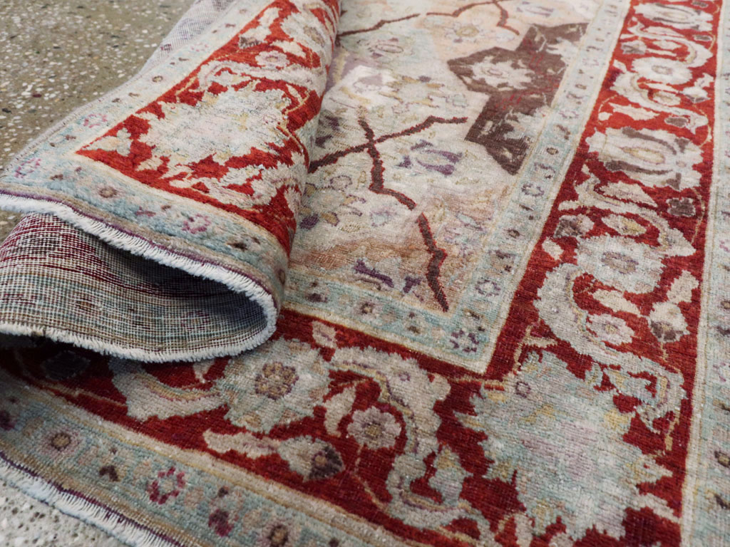 Vintage Persian Tabriz Rug, No.16327 - Gsblank