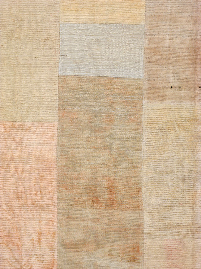 Vintage Turkish Tulu Compartment Carpet, No.16331 - Gsblank