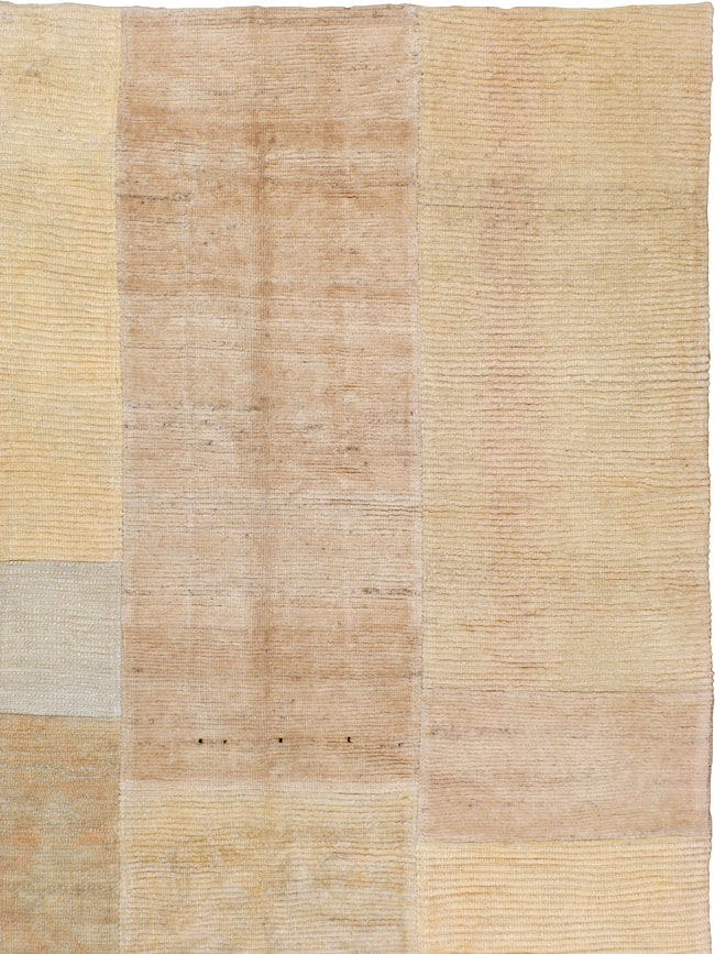 Vintage Turkish Tulu Compartment Carpet, No.16331 - Gsblank