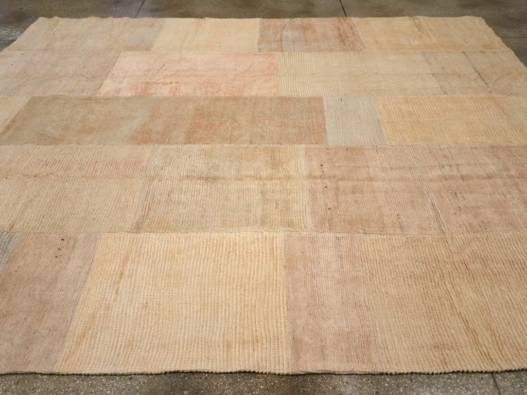 Vintage Turkish Tulu Compartment Carpet, No.16331 - Gsblank