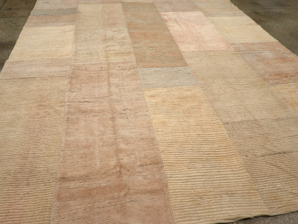 Vintage Turkish Tulu Compartment Carpet, No.16331 - Gsblank