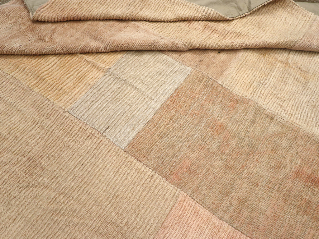 Vintage Turkish Tulu Compartment Carpet, No.16331 - Gsblank