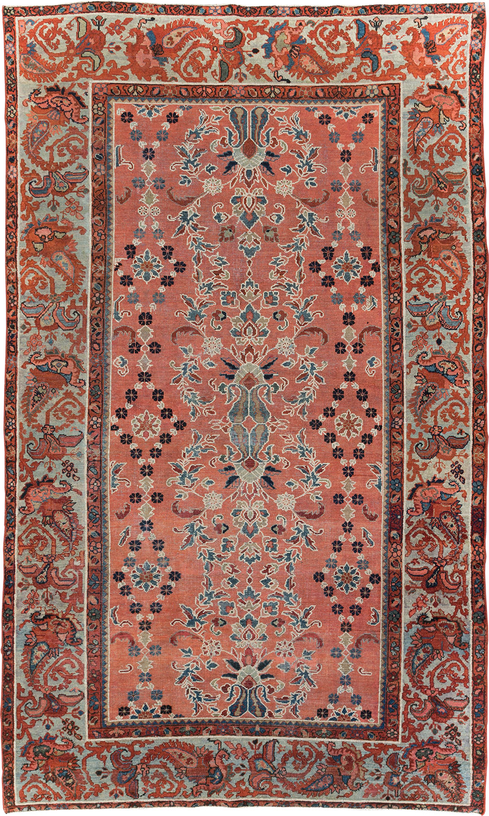 Antique Persian Malayer Gallery Carpet, No.16351 - Gsblank
